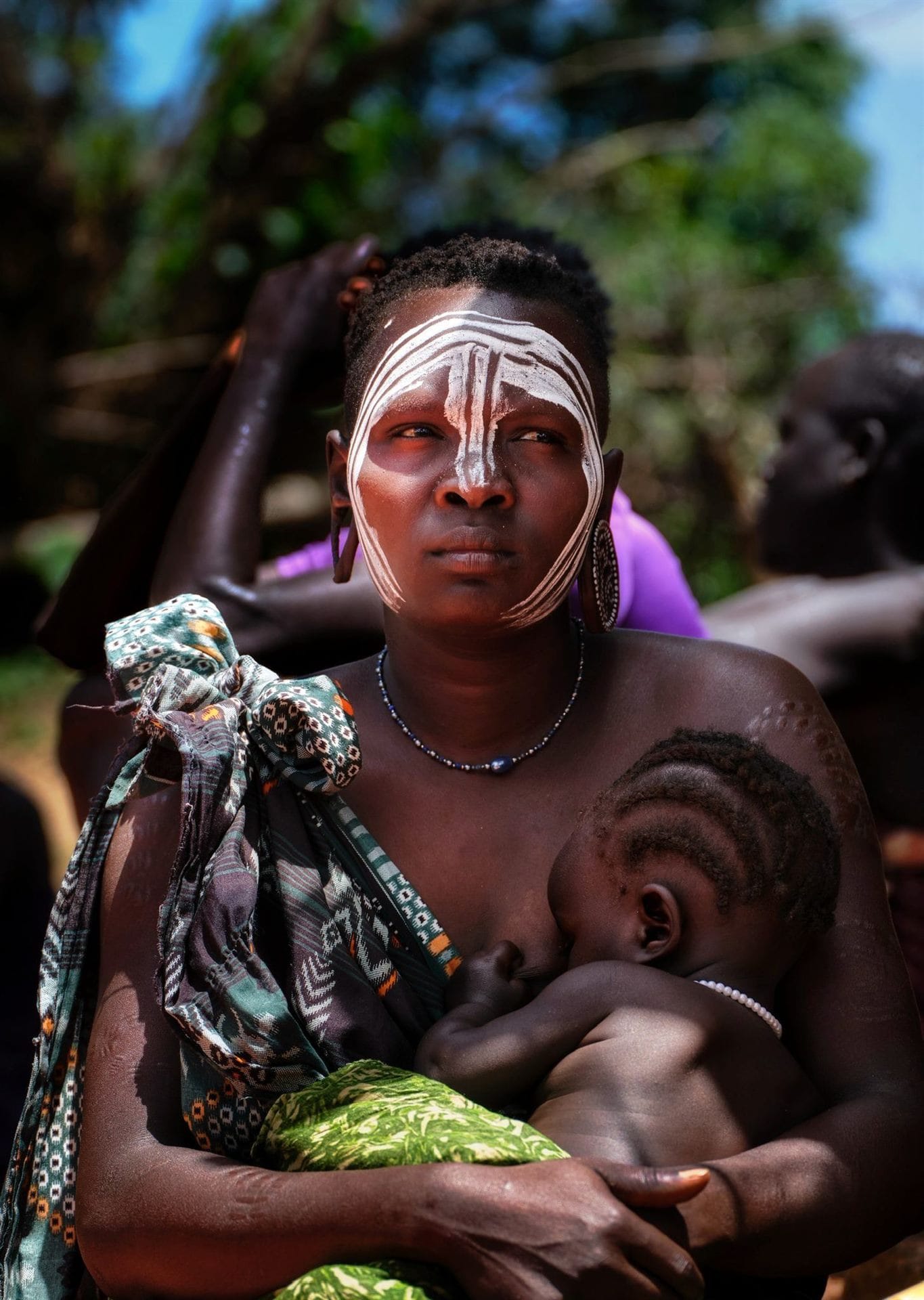 A Hamer mother of the lower Omo Valley